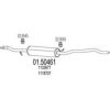 MTS 01.50461 Middle Silencer